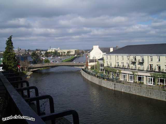  Ирландия  Вид на город Kilkenny