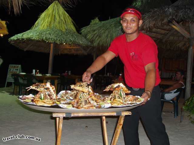  Доминикана  ресторан  на пляже
