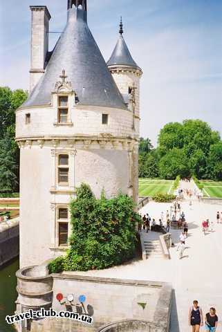  Франция  Париж  Башня Марко замка Шенонсо.