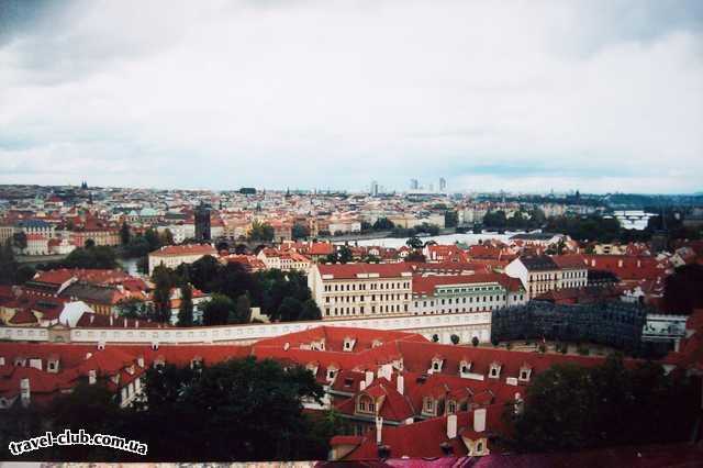  Чехия  Прага  Вид на Прагу