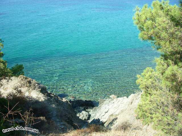  Греция  Халкидики  Poseidon 4* ( Sitonia )  Живописные виды с гор 10 мин.  от отеля пешком.