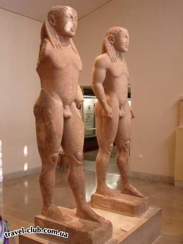  Греция  Халкидики  Poseidon 4* ( Sitonia )  Дельфы, в музее, Кто видел шагающих фараонов в египте н