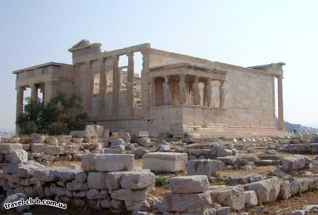  Греция  Халкидики  Poseidon 4* ( Sitonia )  Афины, Акрополь, храм Эрехтейон портик с Кариатидами