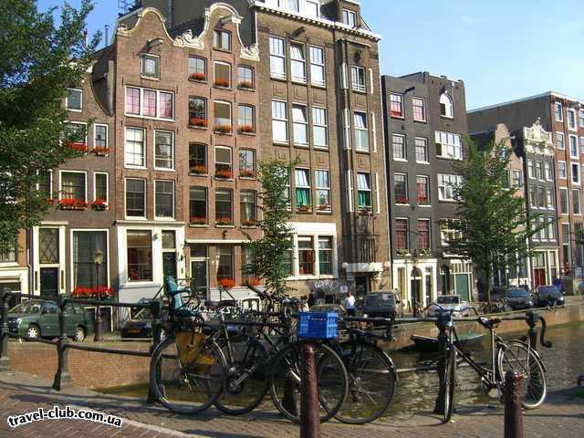  Голландия  Амстердам  Вот такой очеровательный город