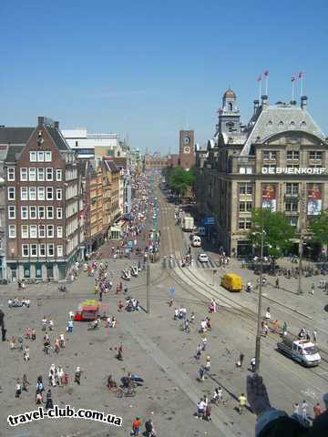  Голландия  Амстердам  Центральная площадь Астердама