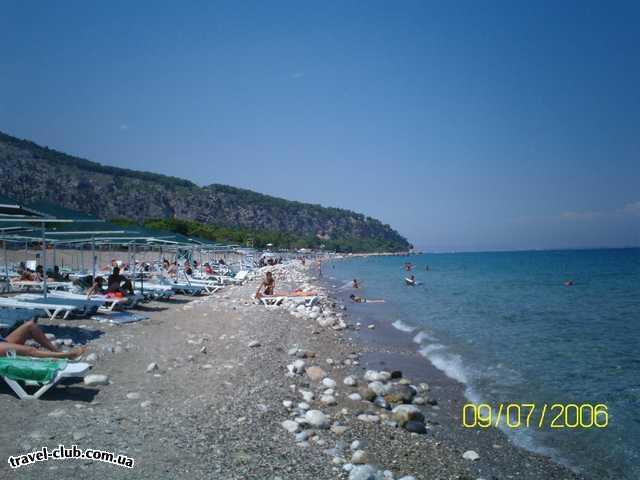  Турция  Кемер  Larissa 4*  Пляж отеля