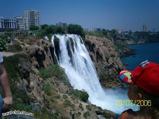  Турция  Кемер  Larissa 4*  Водопад в Анталии