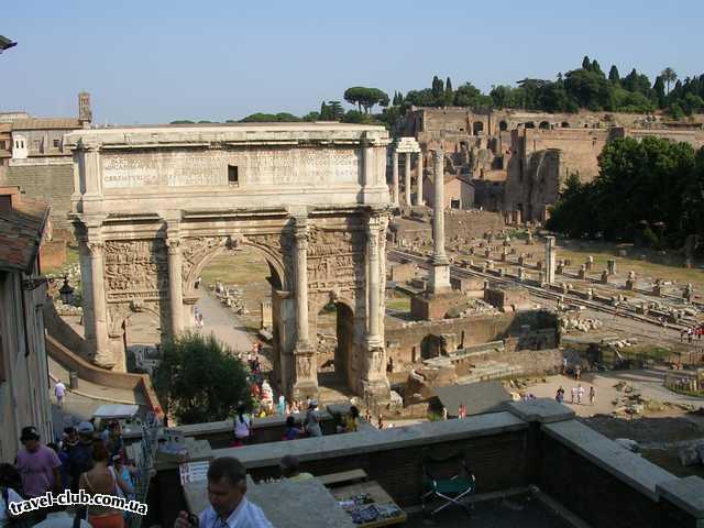 Италия  Римский форум