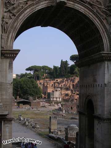  Италия  Римский Форум