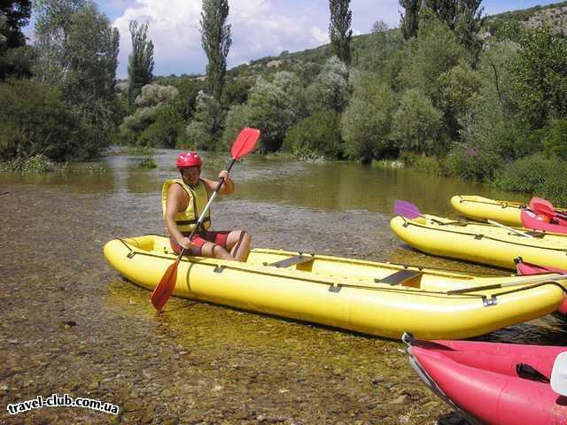  Хорватия  макарская ривьера, курорт башка вода  рафтинг на цетине...