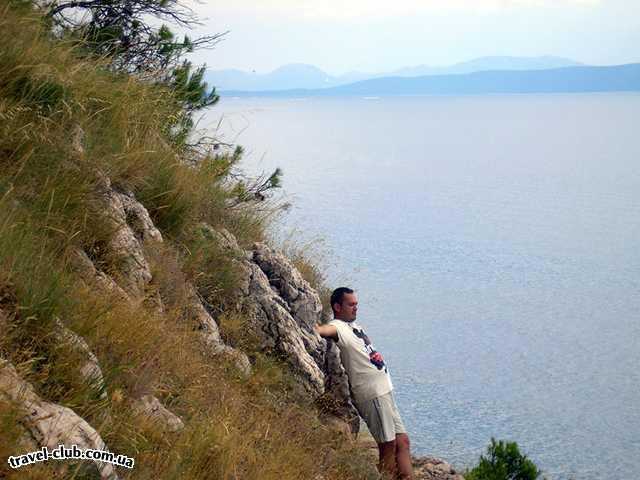  Хорватия  макарская ривьера, курорт башка вода  макарский парк