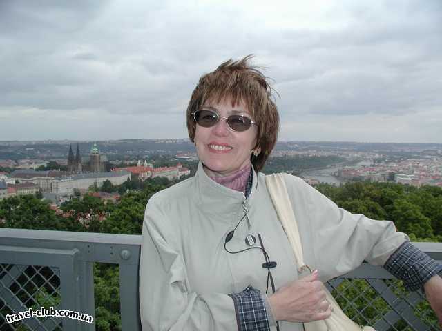  Чехия  Прага  Орлик  Вид на Прагу с башни.