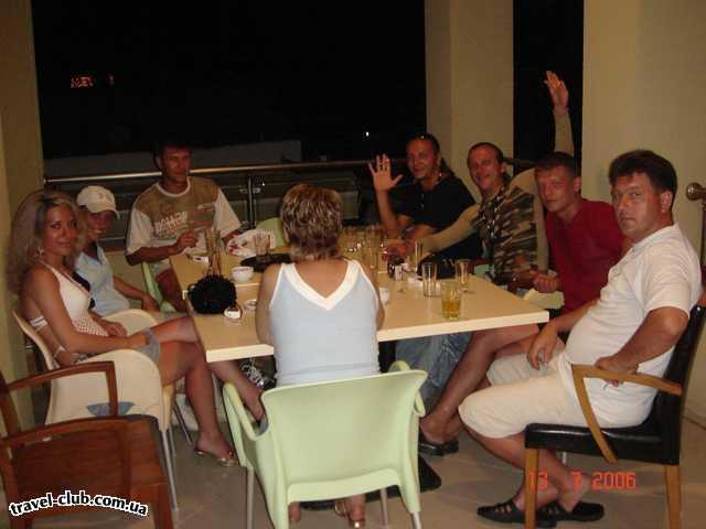  Турция  Сиде  Silence beach resort 5*  Ночные посиделки на балконе Лобби-бара!!!