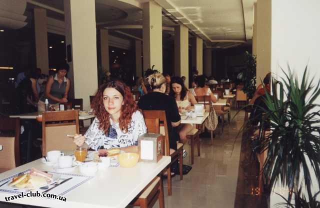  Турция  Сиде  Silence beach resort 5*  На завтраке в главном ресторане