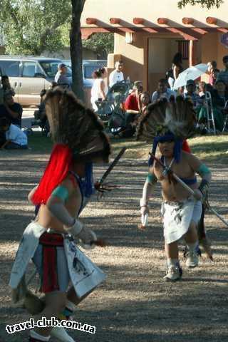  США  New Mexico  Альбукерк  и национальные танцы