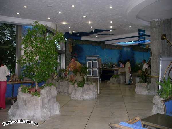  Турция  Кемер  Taksim International (Naturland) Aqua Resort 5*  Описание  Лобби