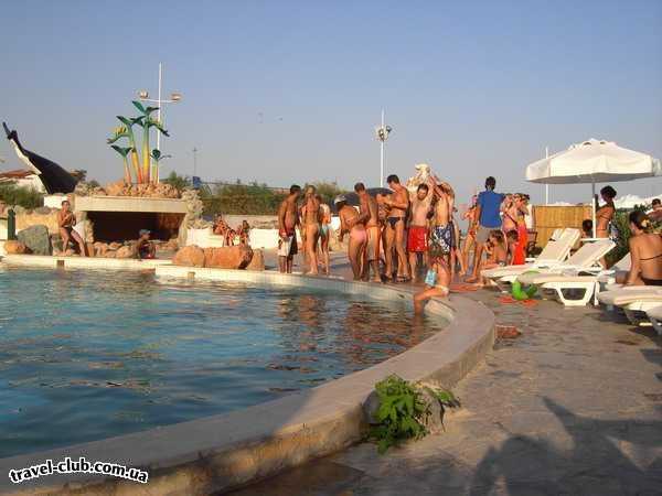  Турция  Кемер  Taksim International (Naturland) Aqua Resort 5*  Описание  игры у бассейна