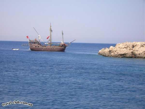  Турция  Кемер  Taksim International (Naturland) Aqua Resort 5*  Описание  пиратский корабль!