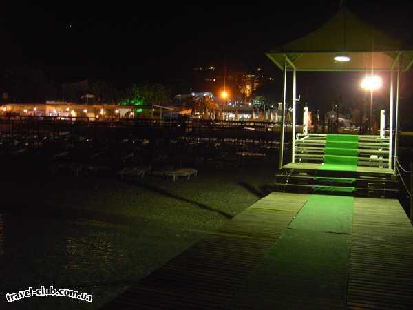  Турция  Кемер  Taksim International (Naturland) Aqua Resort 5*  Описание  ночной пирс!
