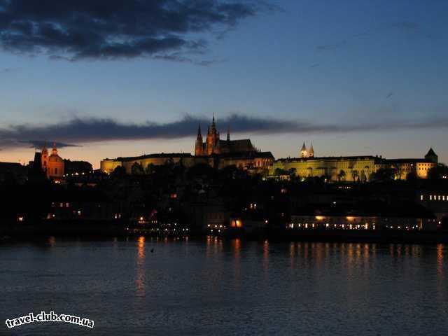 Чехия  Прага  Ночная Прага
