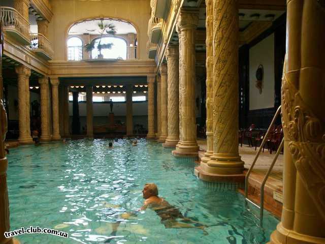 Венгрия  Будапешт  Rege  Будапешт. Крытый плавательный бассейн в купальнях Гел