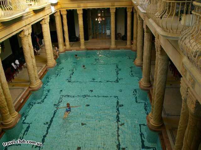  Венгрия  Будапешт  Rege  Будапешт. Крытый плавательный бассейн в купальнях Гел