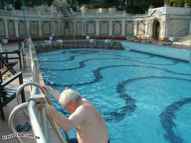  Венгрия  Будапешт  Rege  Будапешт. Открытый плавательный бассейн в купальнях Г