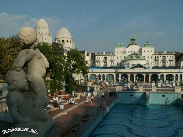 Венгрия  Будапешт  Rege  Будапешт. Открытый плавательный бассейн в купальнях Г