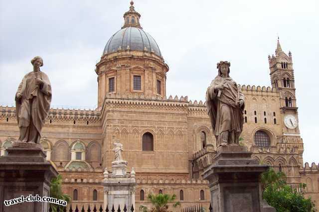  Италия  Сицилия  Кафедральный собор в Палермо конец XII века.
