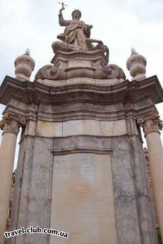  Италия  Сицилия  Статуя Св.Розалии,небесной покровительницы Палермо, п