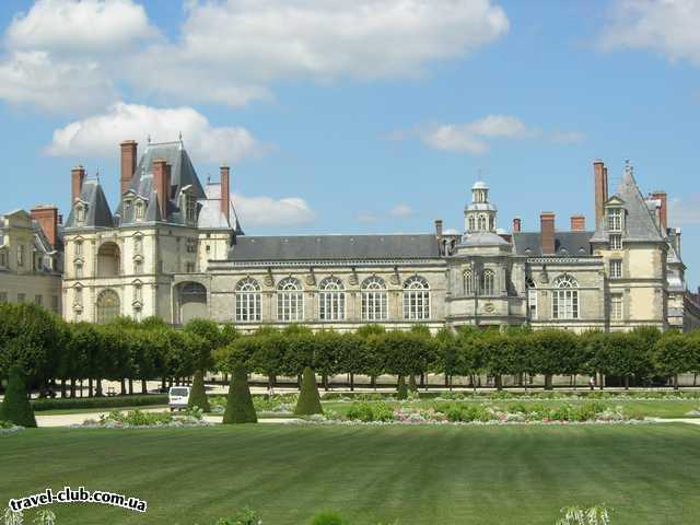  Франция  Париж  Замок Фонтенбло.