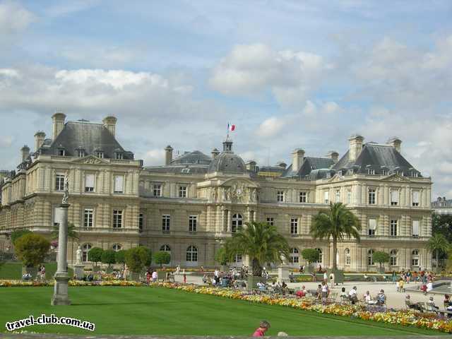  Франция  Париж  Люксембургский Дворец.