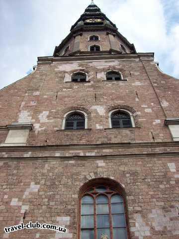  Латвия  Рига  Церковь Св. Петра.