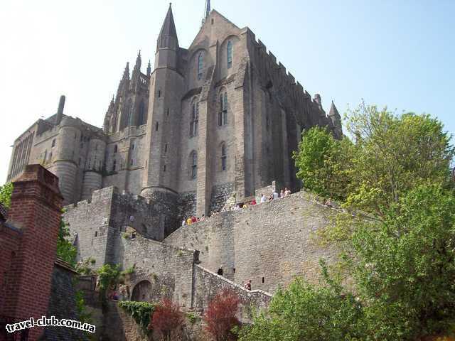  Франция  Париж  Mont St. Michel