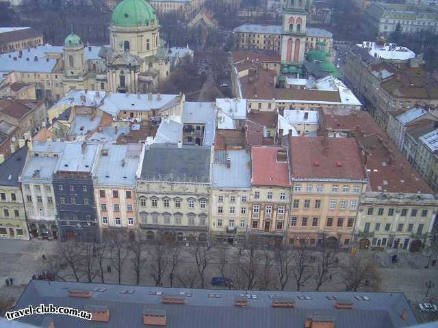  Украина  Львов  Grand Hotel****  Вид с городской Ратуши