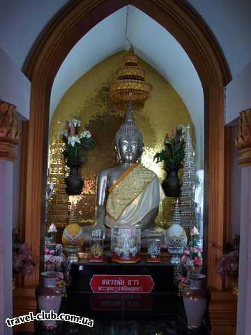  Таиланд  Аютхайя  Серебряный Будда