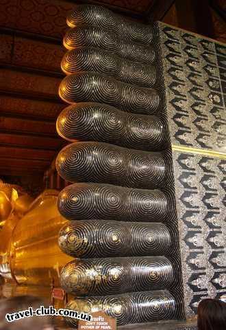  Таиланд  Бангкок  Ступни Лежащего Будды