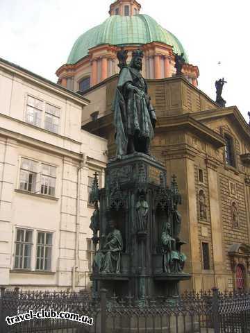  Чехия  Прага  Прага - Памятник Карлу IV