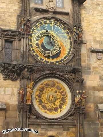  Чехия  Прага  Неповторимые часы