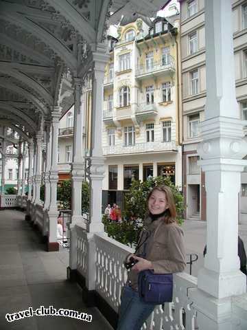  Чехия  Прага  Орлик  Карловы Вары. Как красивы эти резные колоннады!