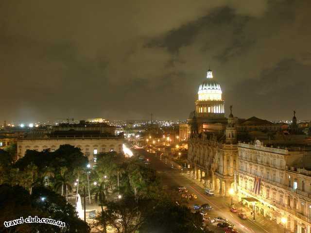  Куба  Гавана  Parque Central 5*  Ночная Гавана