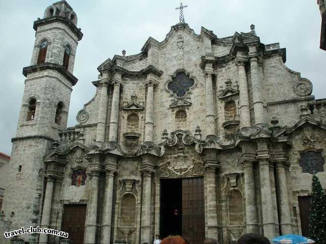  Куба  Гавана  Parque Central 5*  Кафедральный собор Гаваны San Cristobal