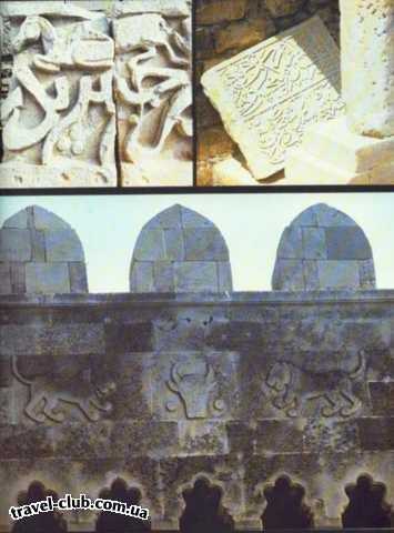  Азербайджан  Баку  Баку.фрагмент ворот Гоша-гала