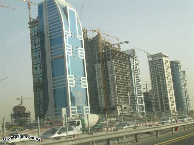  ОАЭ  Дубай   г.Дубай образца 2007г.- это сплошная стройка...