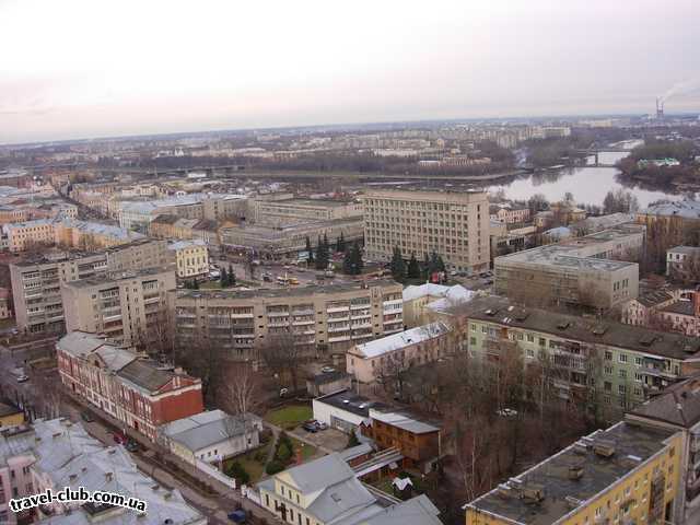  Россия  Тверь  Тверь- январь 2007-го -снега нет! Течет река Волга и река Т