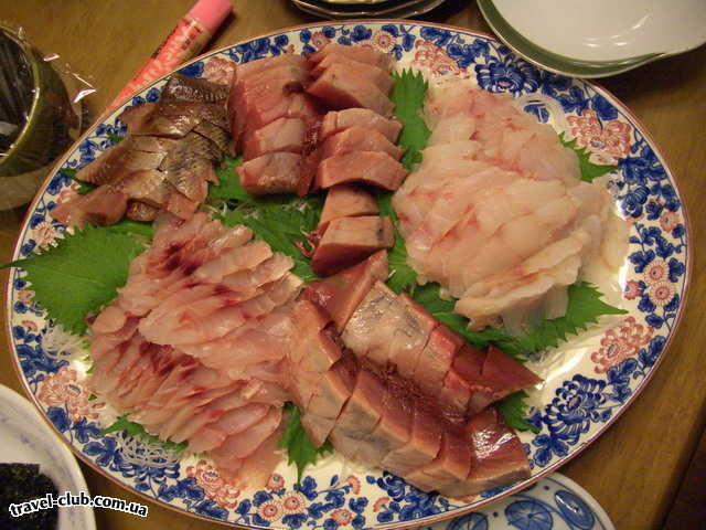  Япония  Tokyo  sashimi