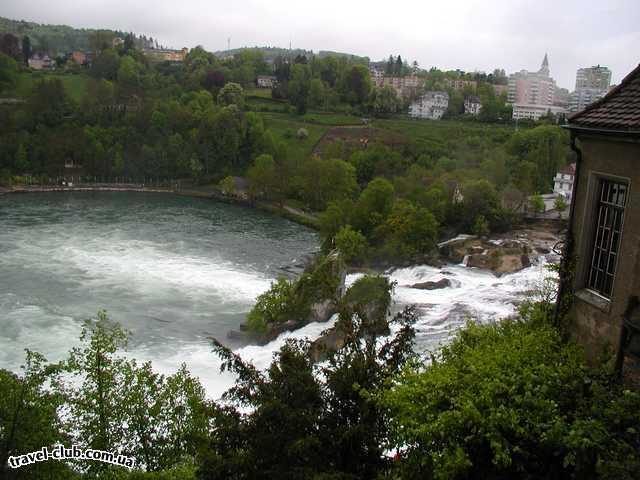  Швейцария  Рейнский водопад  Рейнский водопад