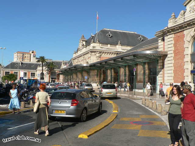  Франция  Здание ж/д вокзала