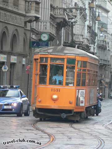  Италия  Миланский трамвайчик
