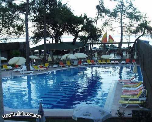 Турция  Кемер  Gul hotel 3*  Grand Gul Beach Открытый бассейн